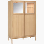 Ercol Ballatta Drinks Cabinet - Drinks Cabinet Clear Matt Storage Sterling Home 1