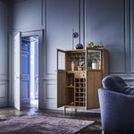 Ercol Ballatta Drinks Cabinet - Drinks Cabinet Clear Matt Storage Sterling Home 2