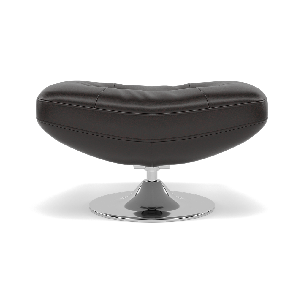 Batista Footstool - Stool Cat 60 Sterling Home 8 Cat-60/09 Montana Black Coffee