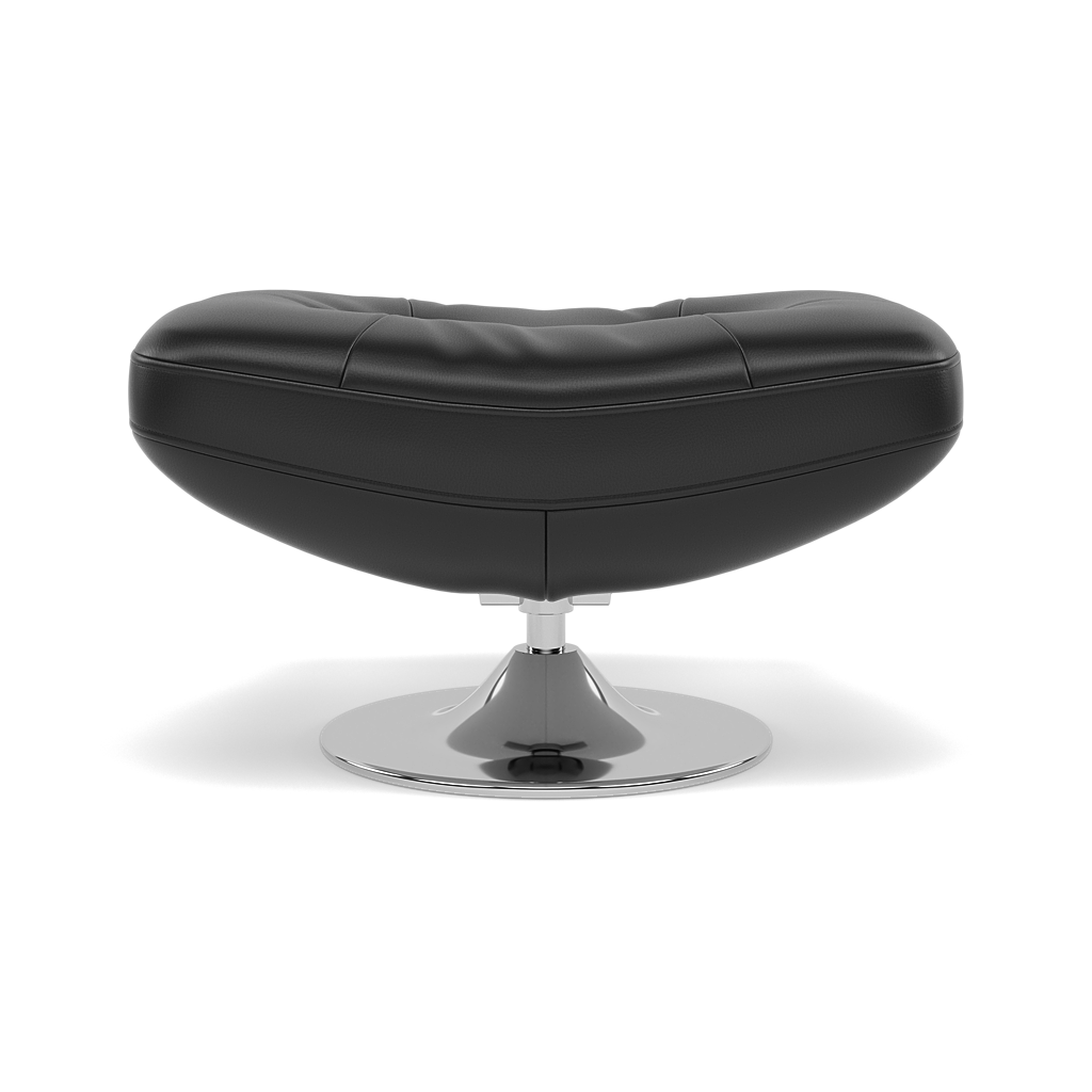 Batista Footstool - Stool Cat 60 Sterling Home 17 Cat-60/22 Montana Jet Black