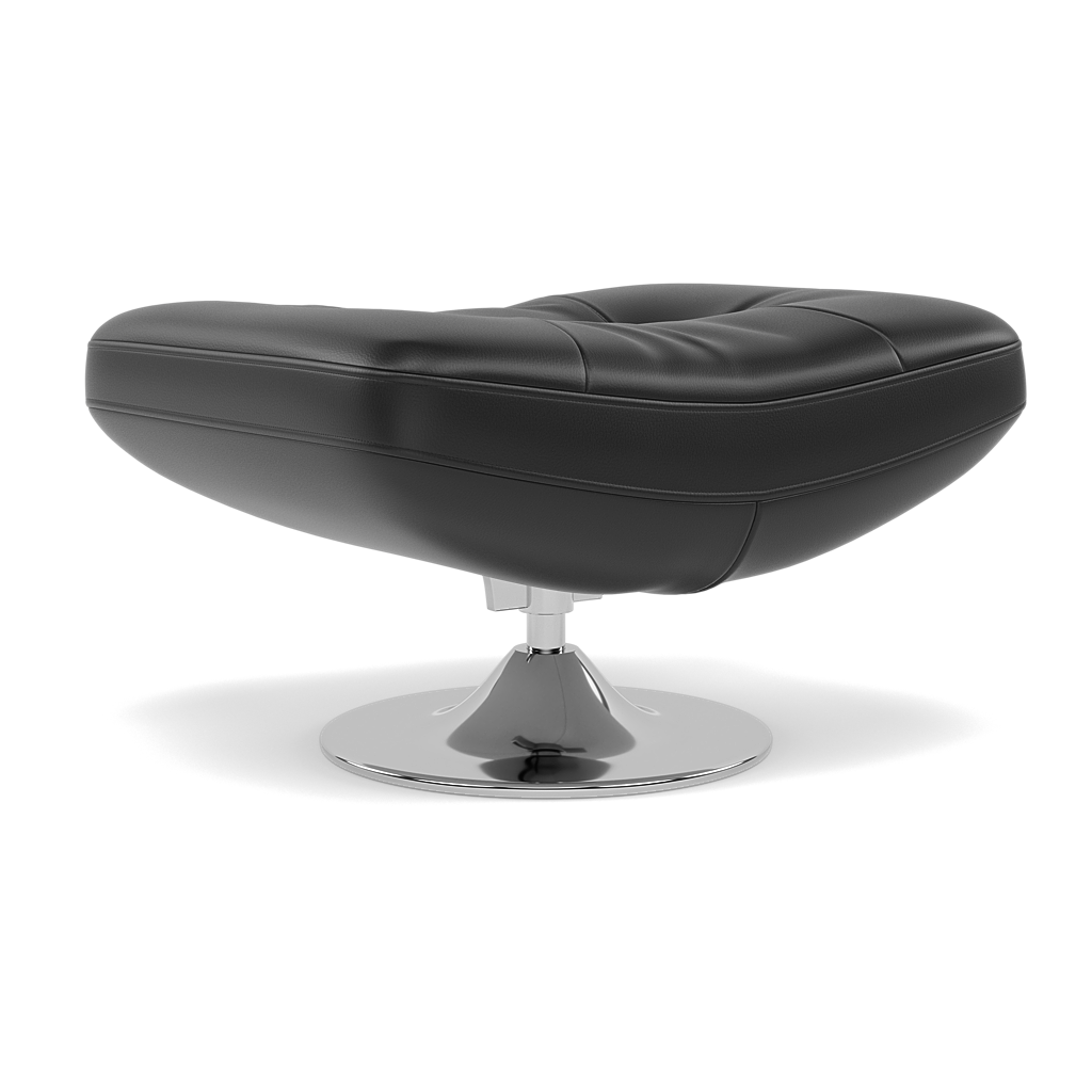 Batista Footstool - Stool Cat 60 — Cat-60/22 Montana Jet Black, gallery image 1