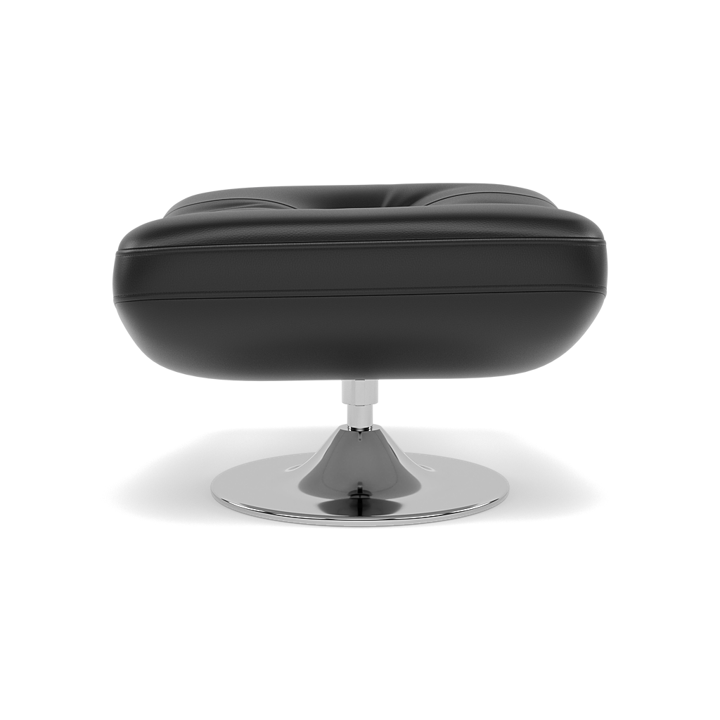 Batista Footstool - Stool Cat 60 — Cat-60/22 Montana Jet Black, gallery image 2