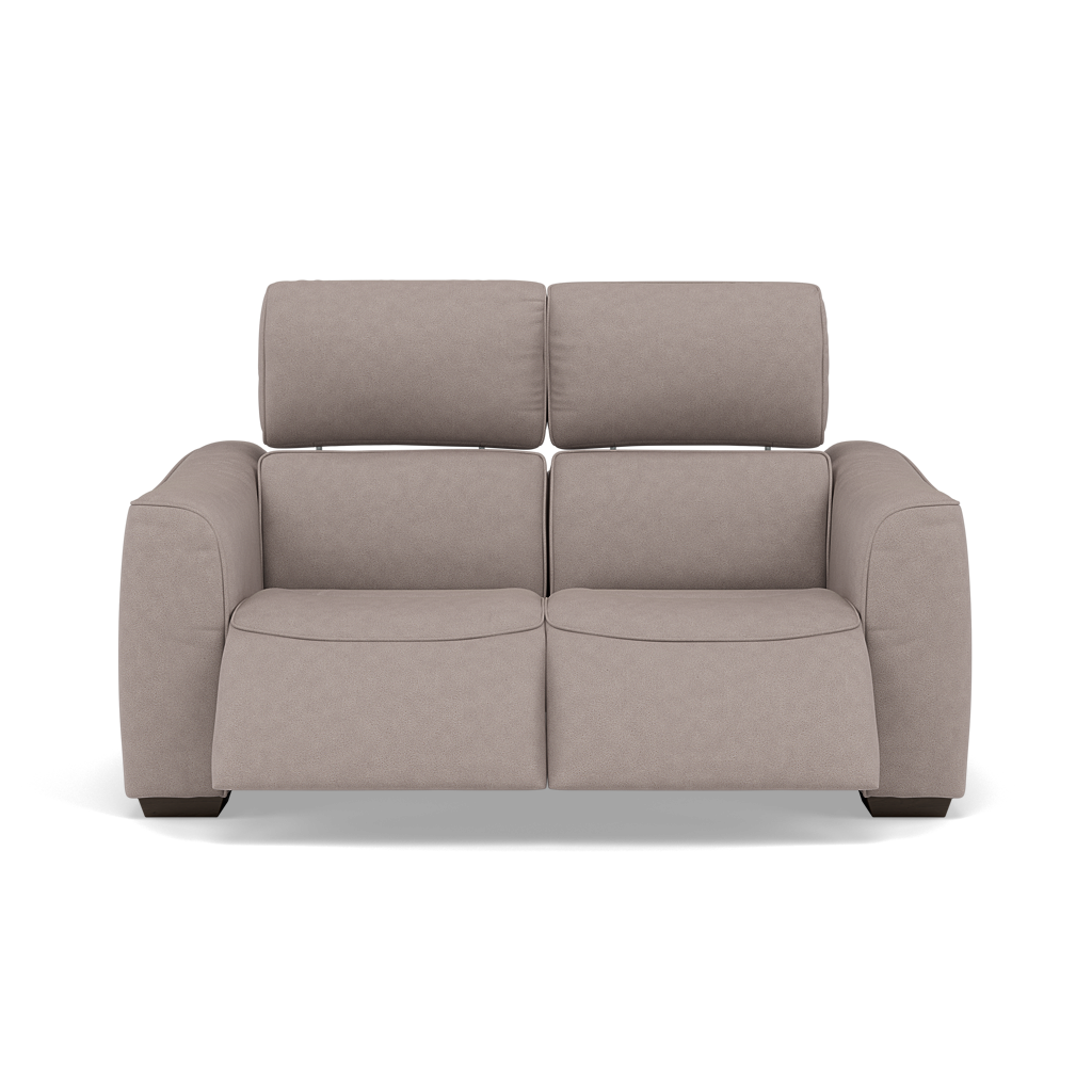 Beck 2 Seater Recliner Sofa - 2 Seater Sofa with 2 Power Recliners Fabric - Power Recliner with USB 2 Seater Sofas Sterling Home 1