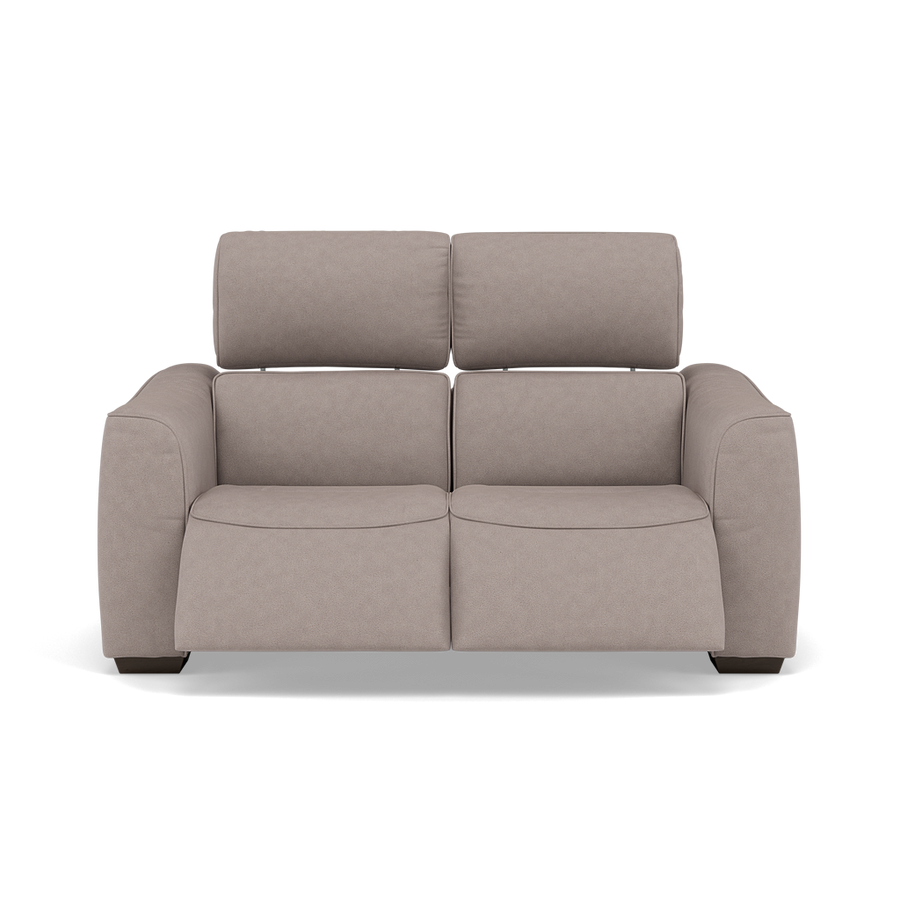 Beck 2 Seater Recliner Sofa - 2 Seater Sofa with 2 Power Recliners Fabric Sterling Home BFA-BLJ-22 DOVE GREY 1