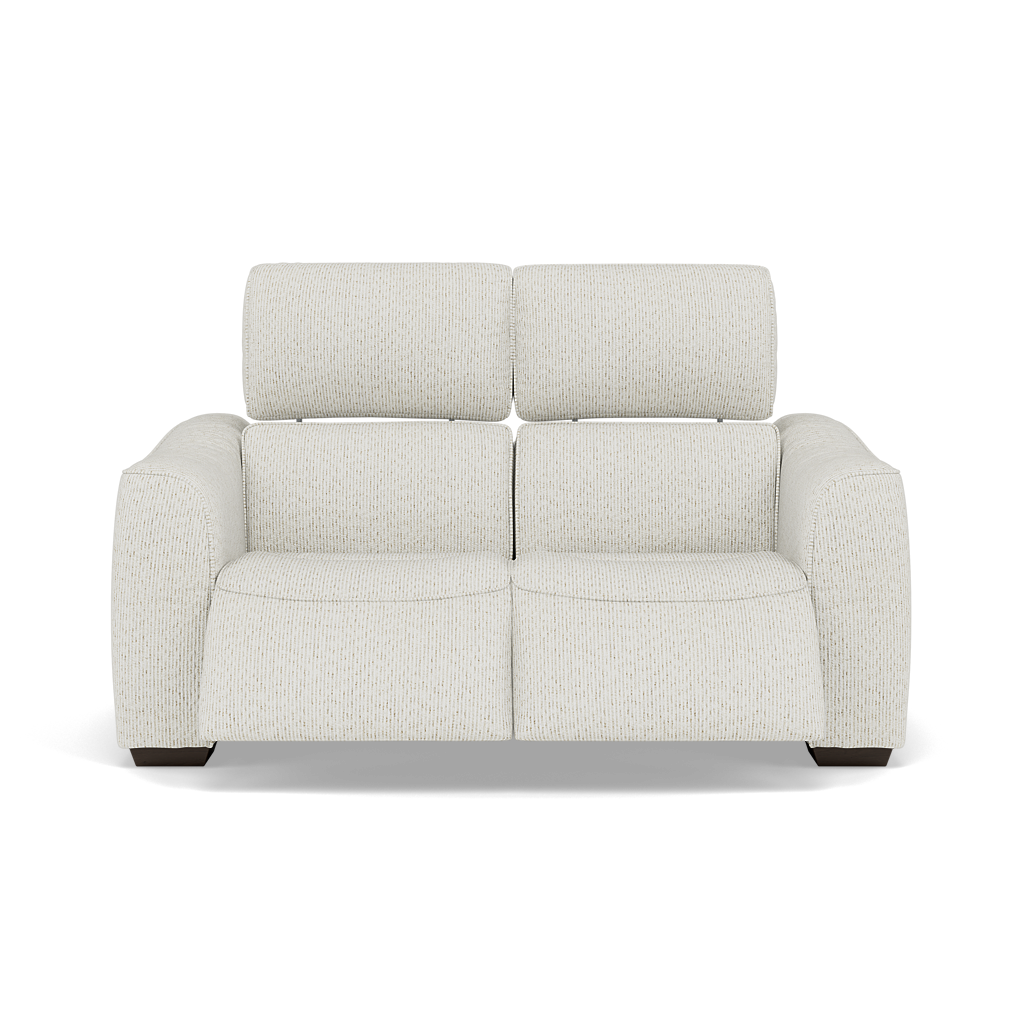 Beck 2 Seater Recliner Sofa - 2 Seater Sofa with 2 Power Recliners Fabric - Power Recliner with USB