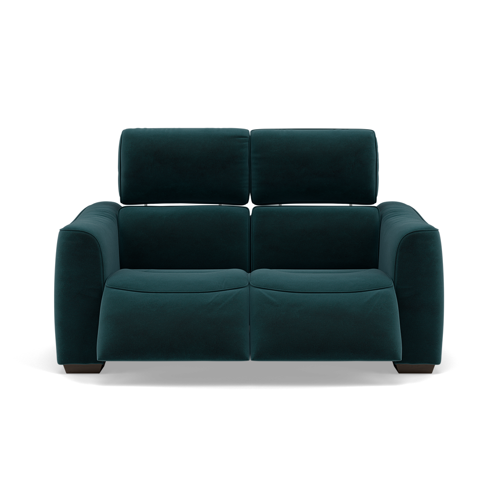 Beck 2 Seater Recliner Sofa - 2 Seater Sofa with 2 Power Recliners Fabric - Power Recliner with USB 2 Seater Sofas Sterling Home 17