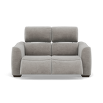 Beck 2 Seater Recliner Sofa - 2 Seater Sofa with 2 Power Recliners Fabric - Power Recliner with USB