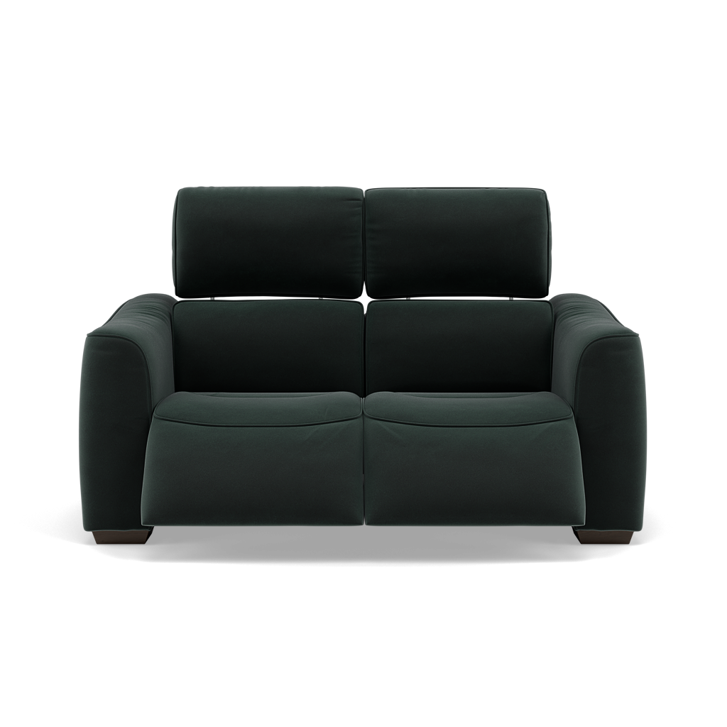 Beck 2 Seater Recliner Sofa - 2 Seater Sofa with 2 Power Recliners Fabric - Power Recliner with USB 2 Seater Sofas Sterling Home 13