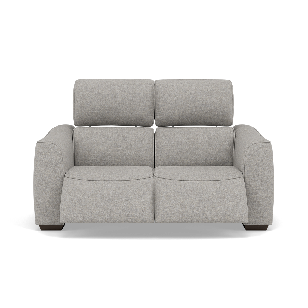 Beck 2 Seater Recliner Sofa - 2 Seater Sofa with 2 Power Recliners Fabric - Power Recliner with USB