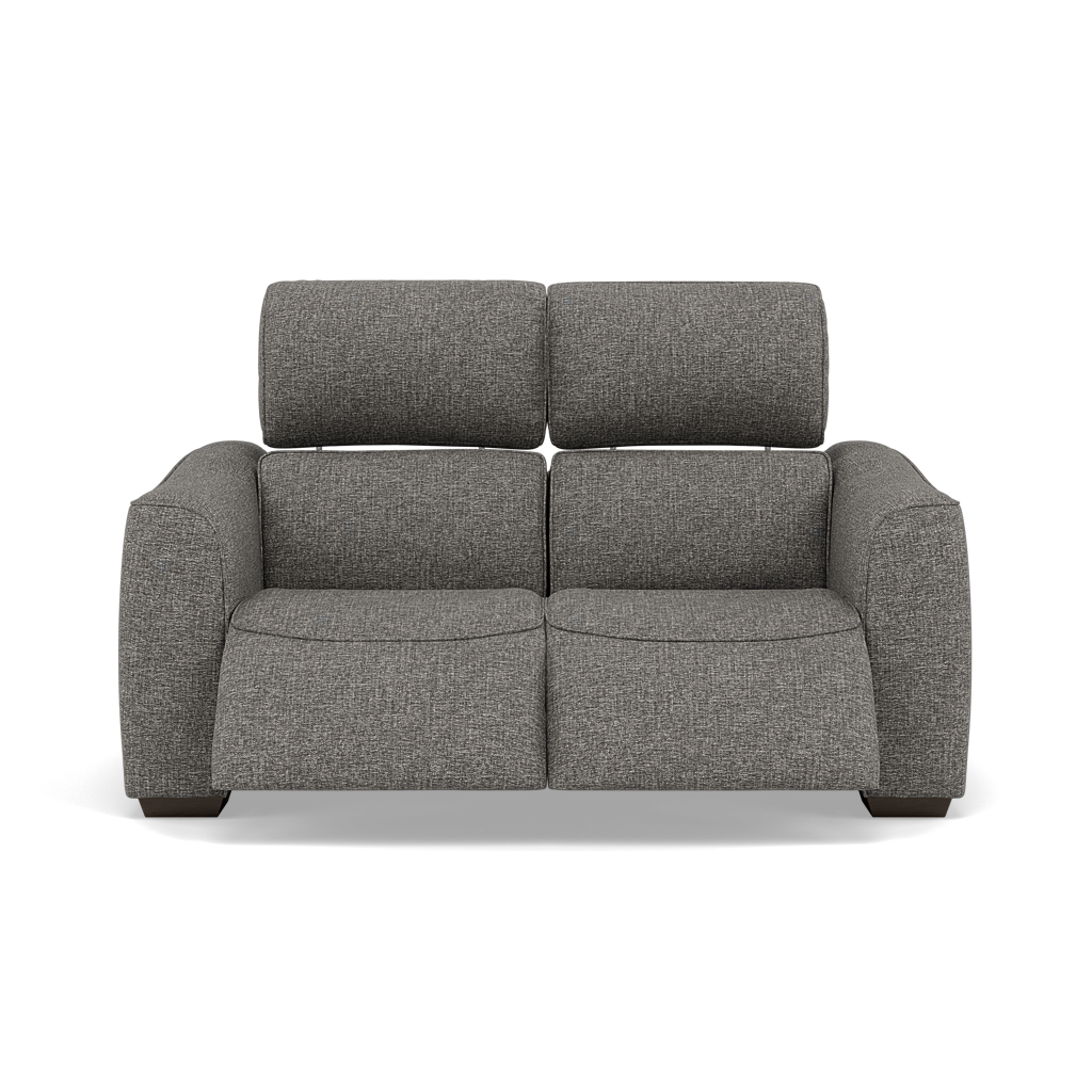 Beck 2 Seater Recliner Sofa - 2 Seater Sofa with 2 Power Recliners Fabric - Power Recliner with USB