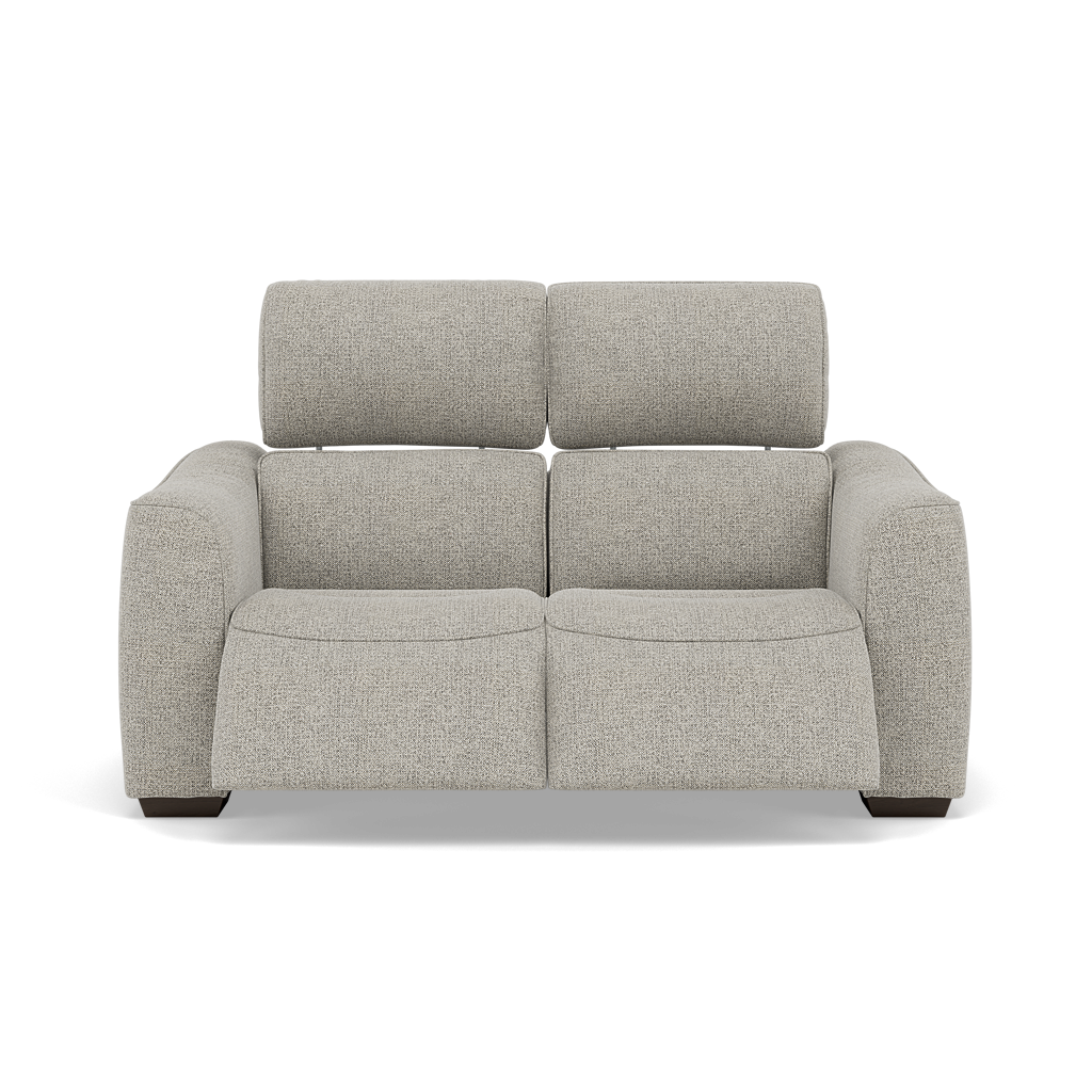 Beck 2 Seater Recliner Sofa - 2 Seater Sofa with 2 Power Recliners Fabric - Power Recliner with USB
