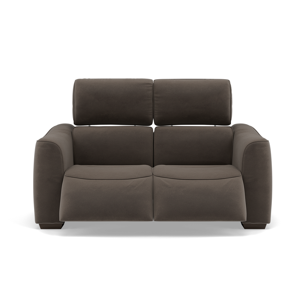 Beck 2 Seater Recliner Sofa - 2 Seater Sofa with 2 Power Recliners Fabric - Power Recliner with USB 2 Seater Sofas Sterling Home 14