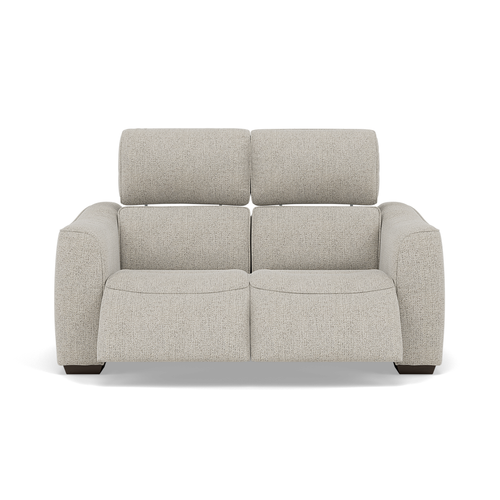Beck 2 Seater Recliner Sofa - 2 Seater Sofa with 2 Power Recliners Fabric - Power Recliner with USB