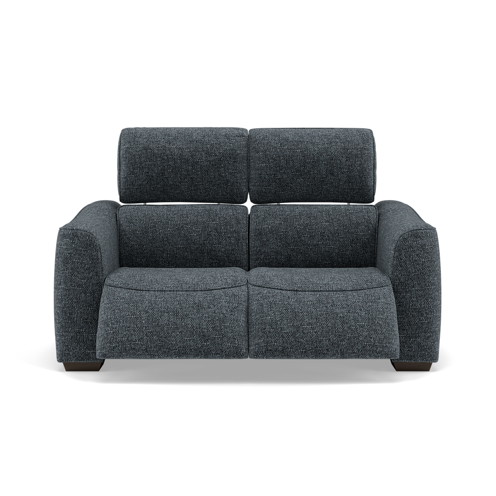 Beck 2 Seater Recliner Sofa - 2 Seater Sofa with 2 Power Recliners Fabric - Power Recliner with USB 2 Seater Sofas Sterling Home 24