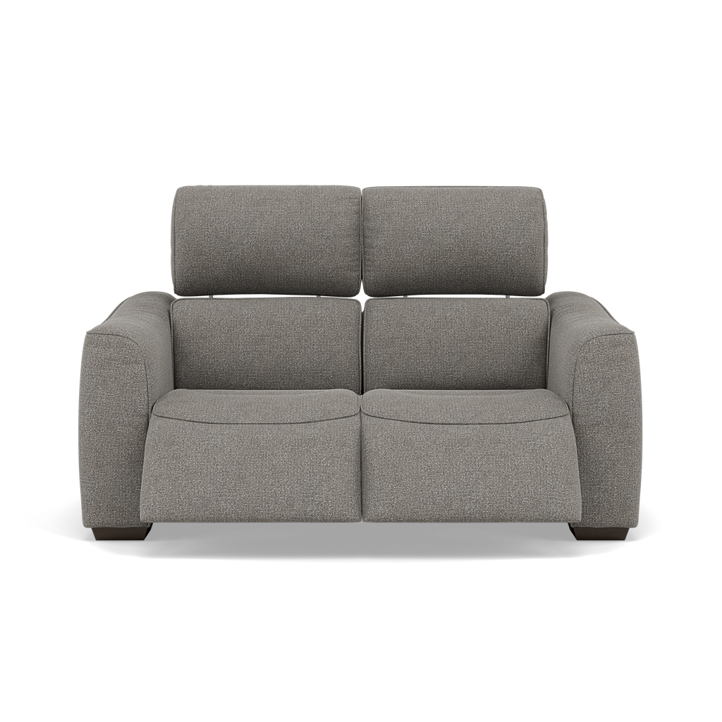 Beck 2 Seater Recliner Sofa - 2 Seater Sofa with 2 Power Recliners Fabric - Power Recliner with USB