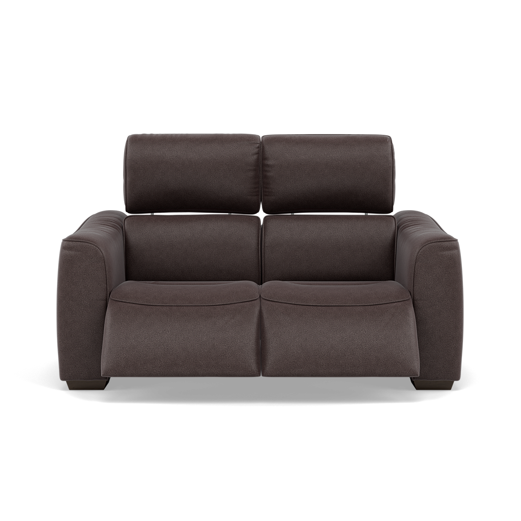 Beck 2 Seater Recliner Sofa - 2 Seater Sofa with 2 Power Recliners Fabric - Power Recliner with USB 2 Seater Sofas Sterling Home 4