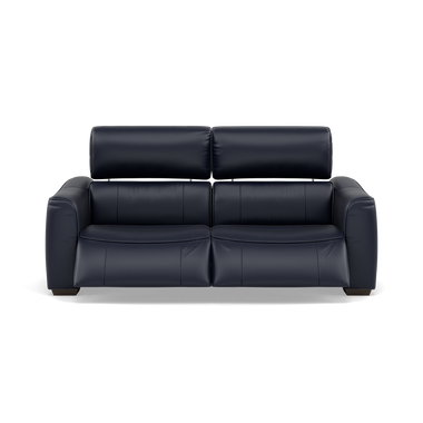 Beck 3 Seater Recliner Sofa - 2.5 Seater Sofa with 2 Power Recliners Cat 20S - Power Recliner with USB 3 Seater Sofas Sterling Home 8 BXS-036C NAVY