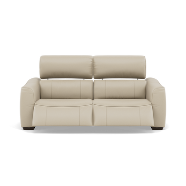 Beck 3 Seater Recliner Sofa - 2.5 Seater Sofa with 2 Power Recliners Cat 20S - Power Recliner with USB 3 Seater Sofas Sterling Home 5 BXS-041E SILVER GREY