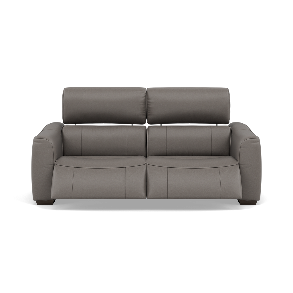 Beck 3 Seater Recliner Sofa - 2.5 Seater Sofa with 2 Power Recliners Cat 20S - Power Recliner with USB Sofas Sterling Home 3 NWS-042E ELEPHANT