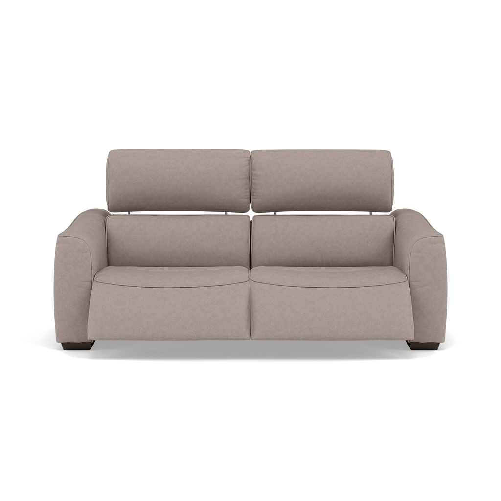 Beck 3 Seater Recliner Sofa - 2.5 Seater Sofa with 2 Power Recliners Fabric - Power Recliner with USB 3 Seater Sofas Sterling Home 3 BFA-BLJ-22 DOVE GREY