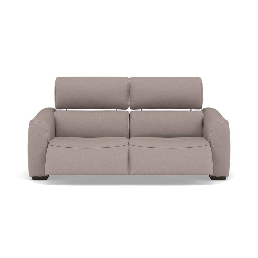 Beck 3 Seater Recliner Sofa - 2.5 Seater Sofa with 2 Power Recliners Fabric Sterling Home BFA-BLJ-22 DOVE GREY 1