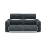 Beck 3 Seater Recliner Sofa - 2.5 Seater Sofa with 2 Power Recliners Fabric - Power Recliner with USB