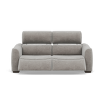 Beck 3 Seater Recliner Sofa - 2.5 Seater Sofa with 2 Power Recliners Fabric - Power Recliner with USB