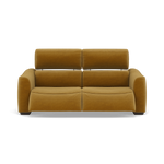 Beck 3 Seater Recliner Sofa - 2.5 Seater Sofa with 2 Power Recliners Fabric - Power Recliner with USB 3 Seater Sofas Sterling Home 21