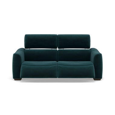 Beck 3 Seater Recliner Sofa - 2.5 Seater Sofa with 2 Power Recliners Fabric - Power Recliner with USB 3 Seater Sofas Sterling Home 18 FAB-MEG-36 LAKE GREEN