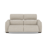 Beck 3 Seater Recliner Sofa - 2.5 Seater Sofa with 2 Power Recliners Fabric - Power Recliner with USB