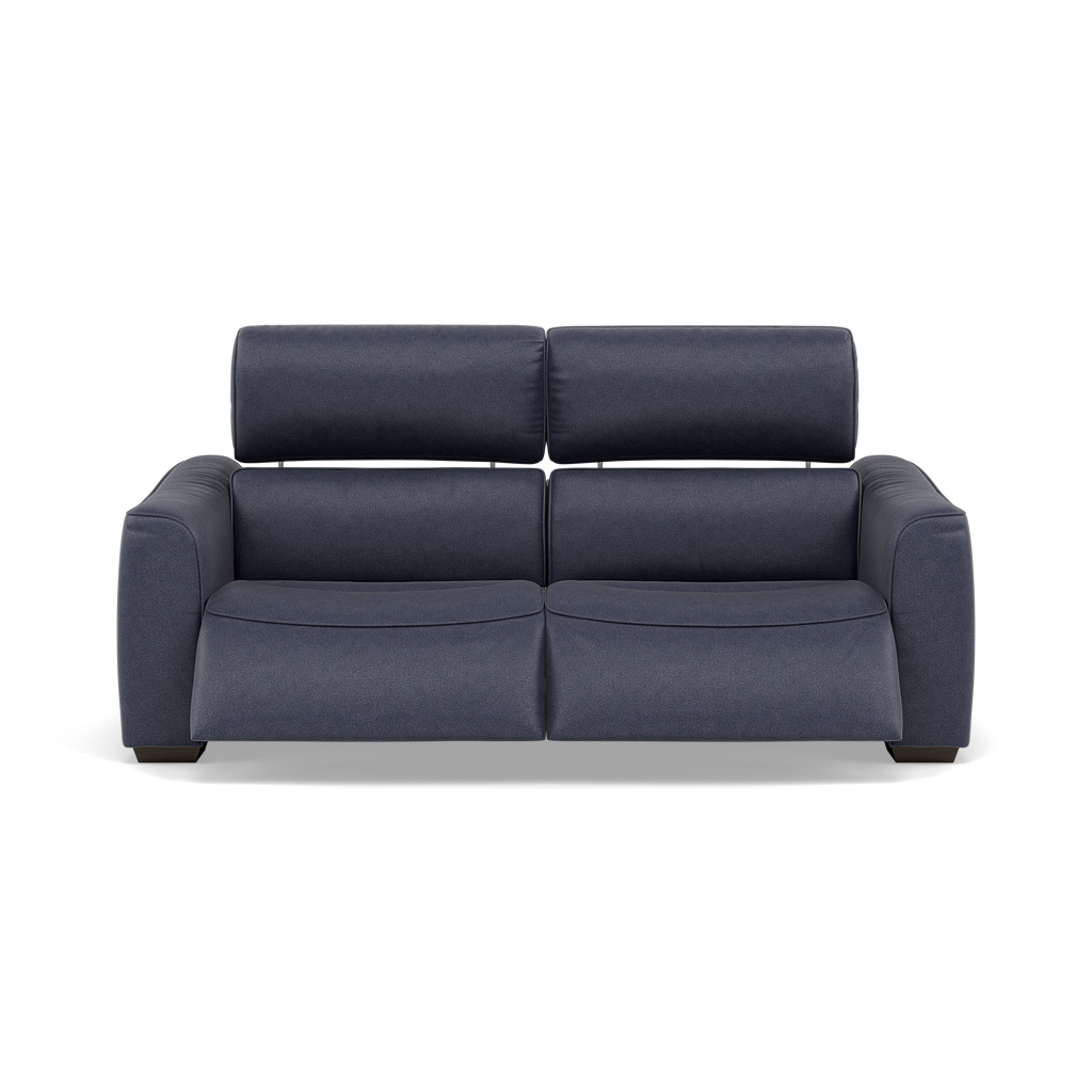 Beck 3 Seater Recliner Sofa - 2.5 Seater Sofa with 2 Power Recliners Fabric - Power Recliner with USB 3 Seater Sofas Sterling Home 9 BFA-BLJ-08 PACIFIC BLUE