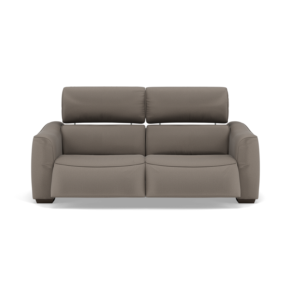 Beck 3 Seater Recliner Sofa - 2.5 Seater Sofa with 2 Power Recliners Fabric - Power Recliner with USB 3 Seater Sofas Sterling Home 11