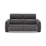 Beck 3 Seater Recliner Sofa - 2.5 Seater Sofa with 2 Power Recliners Fabric - Power Recliner with USB