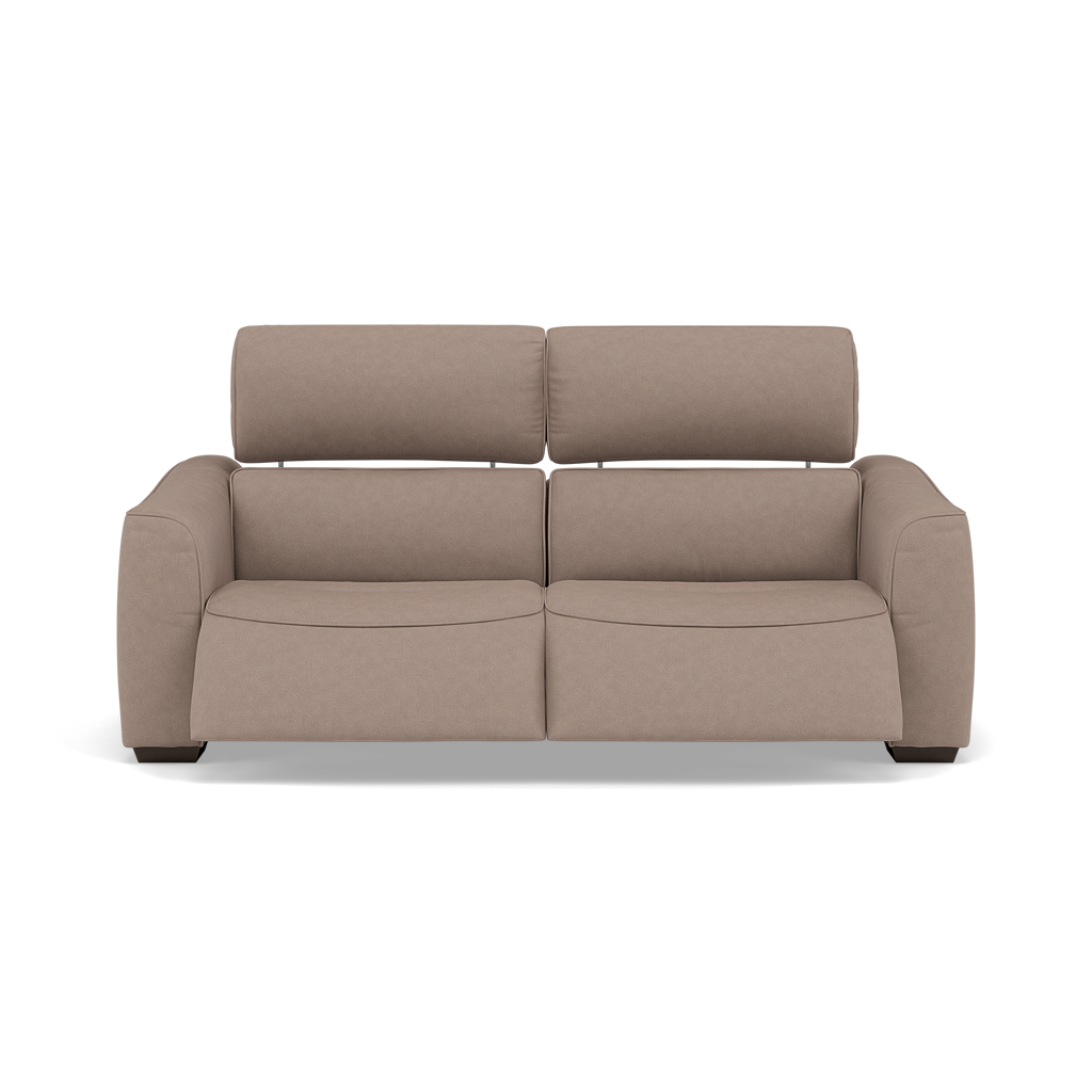 Beck 3 Seater Recliner Sofa - 2.5 Seater Sofa with 2 Power Recliners Fabric - Power Recliner with USB 3 Seater Sofas Sterling Home 4 BFA-BLJ-946 SILVER GREY