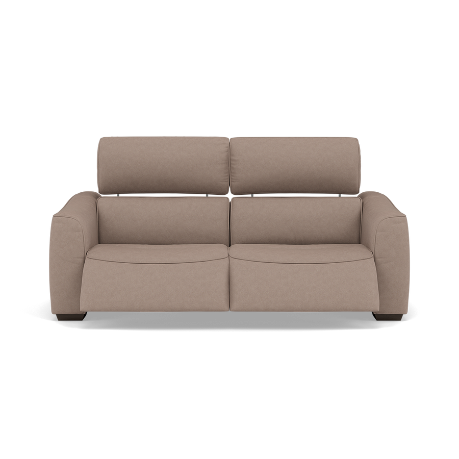 Beck 3 Seater Recliner Sofa - 2.5 Seater Sofa with 2 Power Recliners Fabric Sterling Home BFA-BLJ-946 SILVER GREY 2