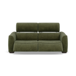 Beck 3 Seater Recliner Sofa - 2.5 Seater Sofa with 2 Power Recliners Fabric - Power Recliner with USB