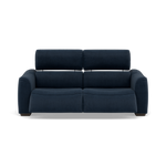 Beck 3 Seater Recliner Sofa - 2.5 Seater Sofa with 2 Power Recliners Fabric - Power Recliner with USB