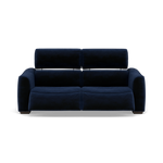 Beck 3 Seater Recliner Sofa - 2.5 Seater Sofa with 2 Power Recliners Fabric - Power Recliner with USB 3 Seater Sofas Sterling Home 17 FAB-MEG-28 NAVY