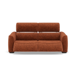 Beck 3 Seater Recliner Sofa - 2.5 Seater Sofa with 2 Power Recliners Fabric - Power Recliner with USB