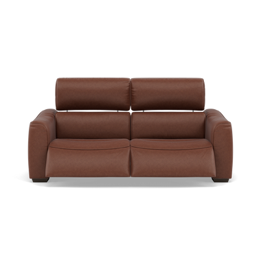 Beck 3 Seater Recliner Sofa - 2.5 Seater Sofa with 2 Power Recliners Fabric - Power Recliner with USB 3 Seater Sofas Sterling Home 8 BFA-BLJ-05 HAZELNUT