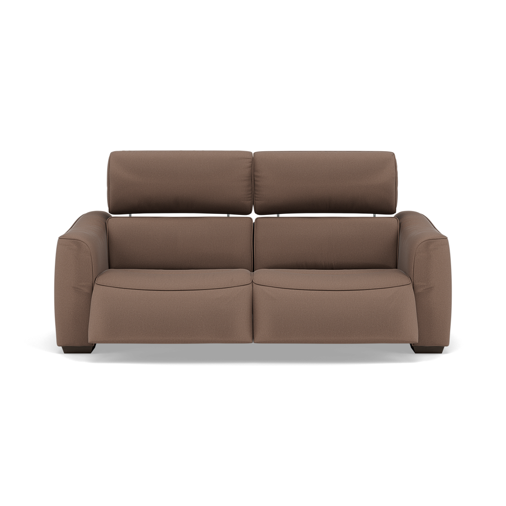 Beck 3 Seater Recliner Sofa - 2.5 Seater Sofa with 2 Power Recliners Fabric - Power Recliner with USB 3 Seater Sofas Sterling Home 12