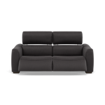 Beck 3 Seater Recliner Sofa - 2.5 Seater Sofa with 2 Power Recliners Fabric - Power Recliner with USB