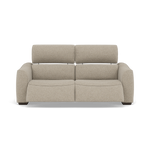 Beck 3 Seater Recliner Sofa - 2.5 Seater Sofa with 2 Power Recliners Fabric - Power Recliner with USB