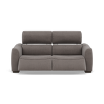Beck 3 Seater Recliner Sofa - 2.5 Seater Sofa with 2 Power Recliners Fabric - Power Recliner with USB