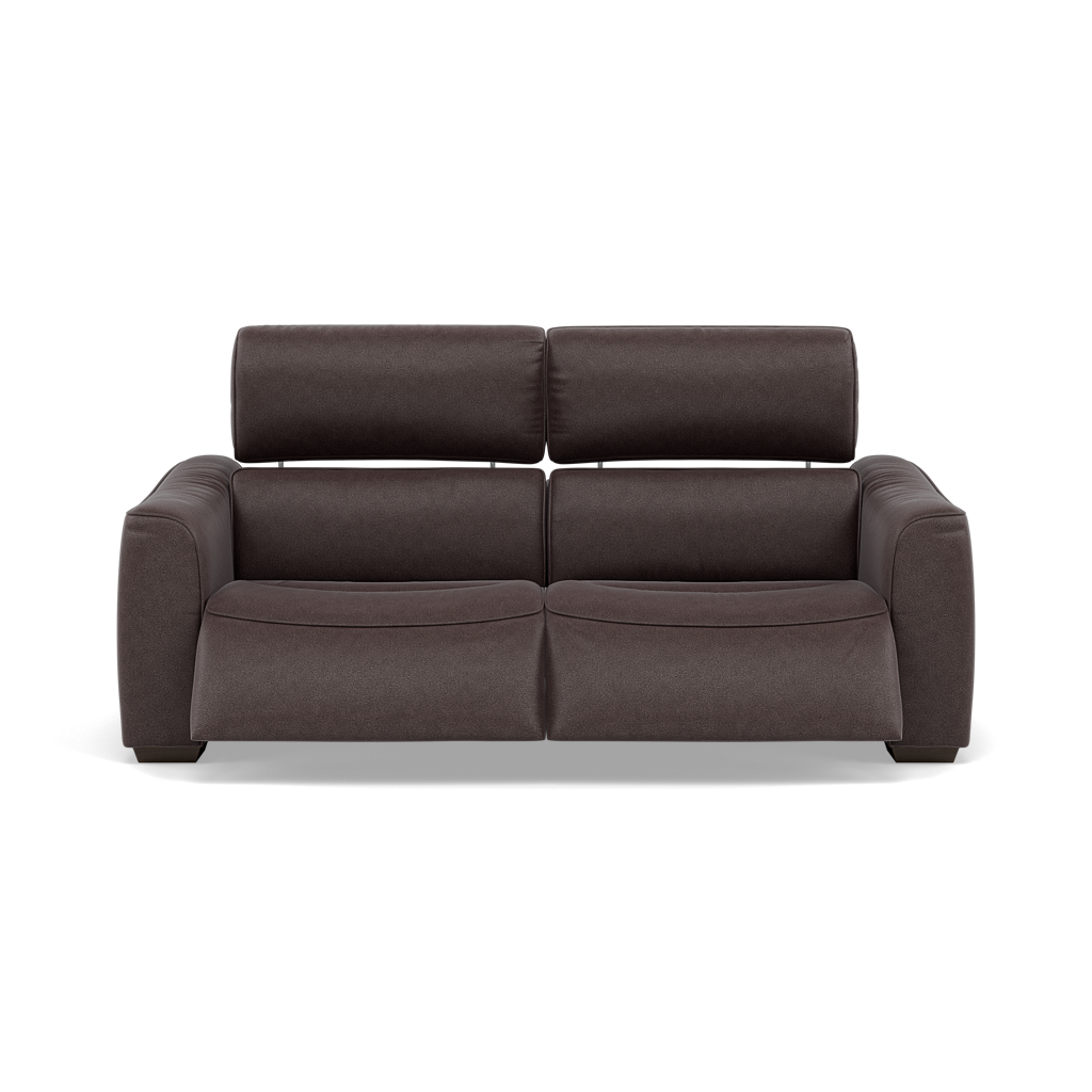 Beck 3 Seater Recliner Sofa - 2.5 Seater Sofa with 2 Power Recliners Fabric - Power Recliner with USB 3 Seater Sofas Sterling Home 5 BFA-BLJ-088 CHARCOAL GREY