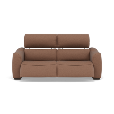 Beck 3 Seater Recliner Sofa - 2.5 Seater Sofa with 2 Power Recliners Fabric - Power Recliner with USB 3 Seater Sofas Sterling Home 7 BFA-BLJ-04 TOBACCO