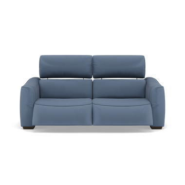 Beck 3 Seater Recliner Sofa - 2.5 Seater Sofa with 2 Power Recliners Fabric - Power Recliner with USB 3 Seater Sofas Sterling Home 13 BFA-MAD-08 PACIFIC BLUE