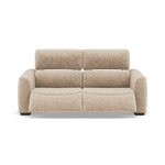 Beck 3 Seater Recliner Sofa - 2.5 Seater Sofa with 2 Power Recliners Fabric - Power Recliner with USB Sterling Home 25