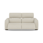 Beck 3 Seater Recliner Sofa - 2.5 Seater Sofa with 2 Power Recliners Fabric - Power Recliner with USB