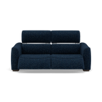 Beck 3 Seater Recliner Sofa - 2.5 Seater Sofa with 2 Power Recliners Fabric - Power Recliner with USB